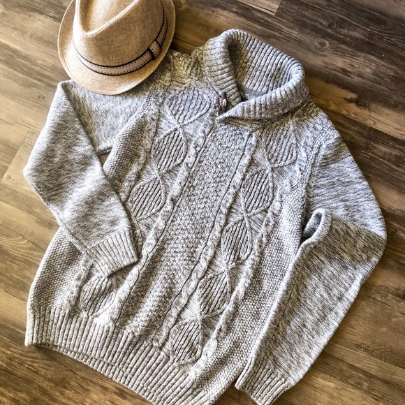 Retro Other - 🎉Men’s Shawl Collared Sweater